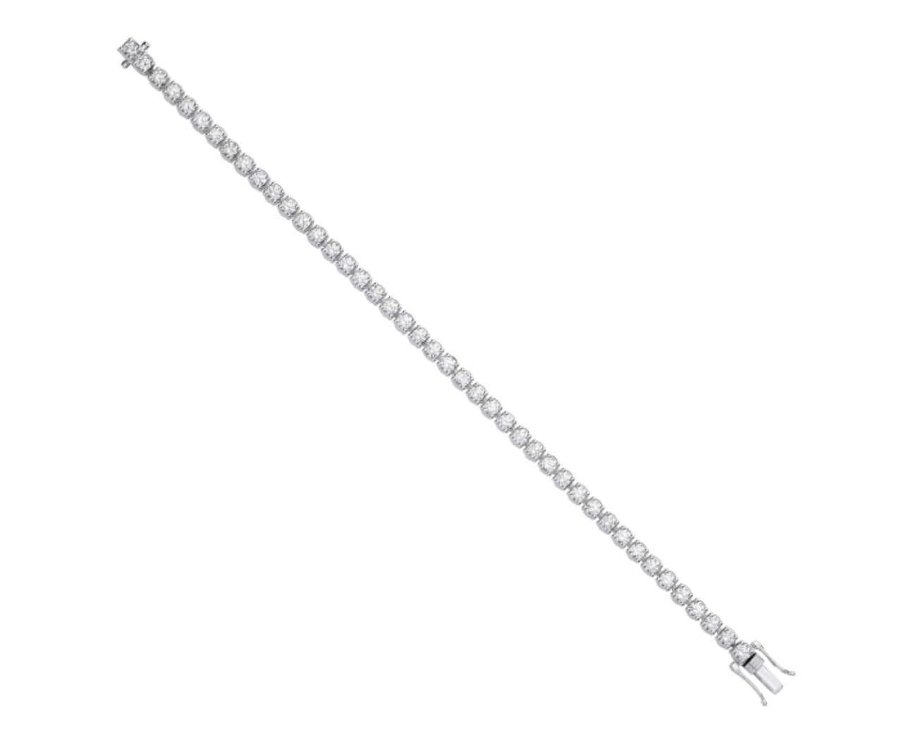 Lab Grown 10ct Diamond Tennis Bracelet