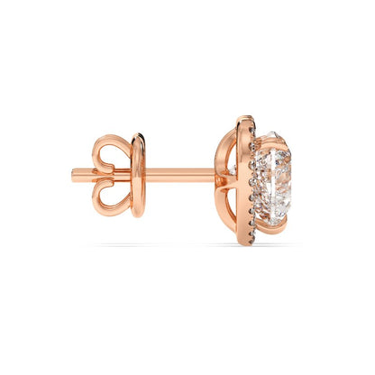 18K Rose Gold London Earrings