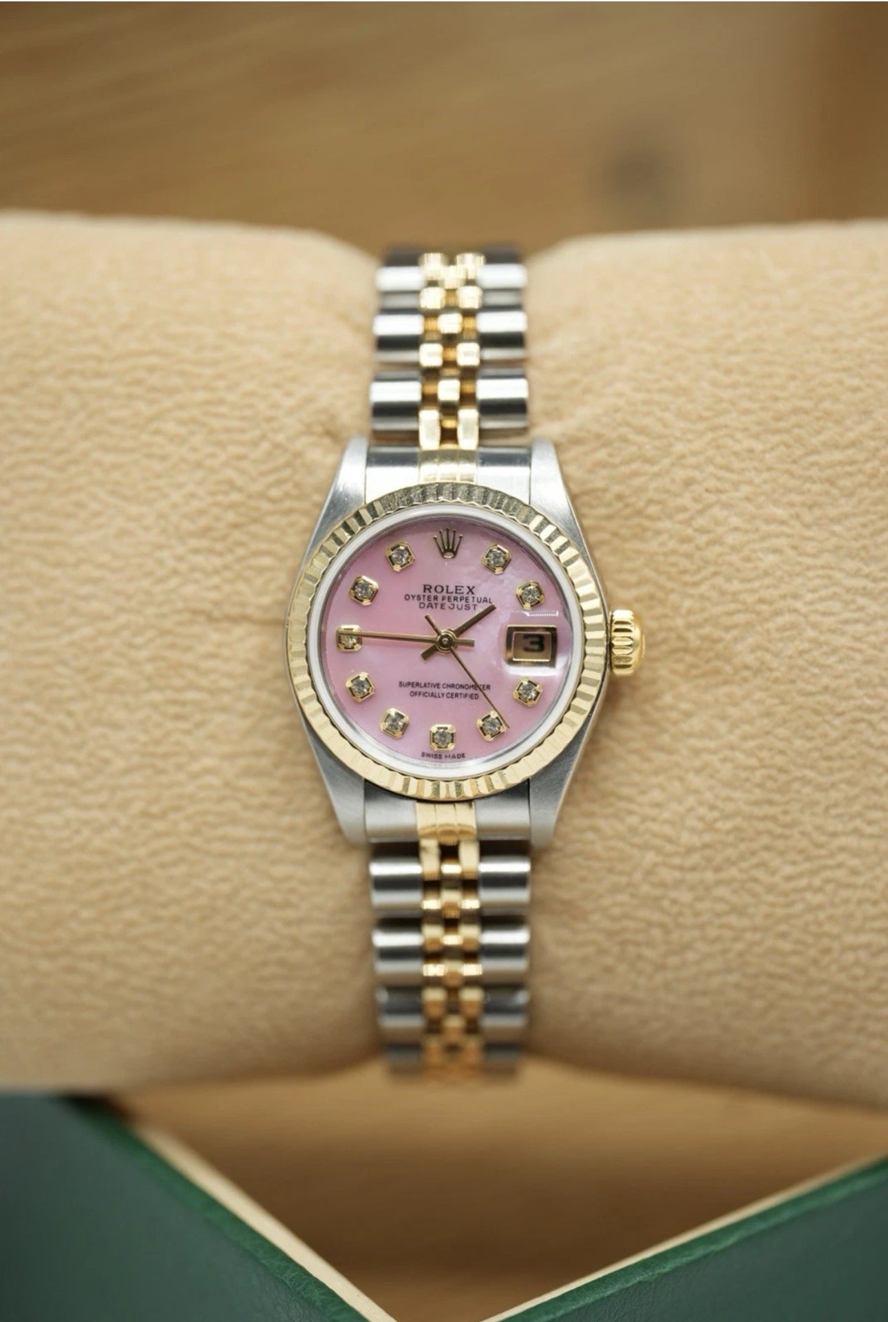 Win A 26mm Rolex Pink MOP