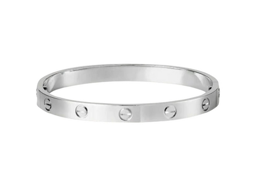 Inspired By Love Bracelet White Gold