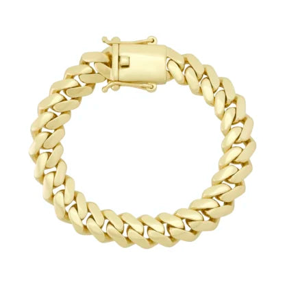 9ct Yellow Gold Cuban Bracelet