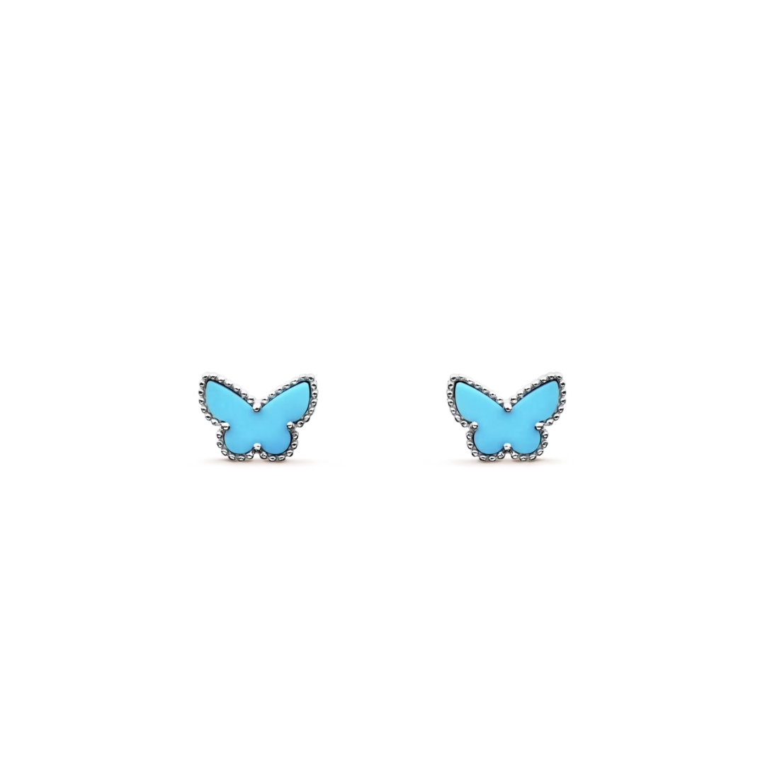 Van Cleef & Arpels Turquoise Butterfly Earrings