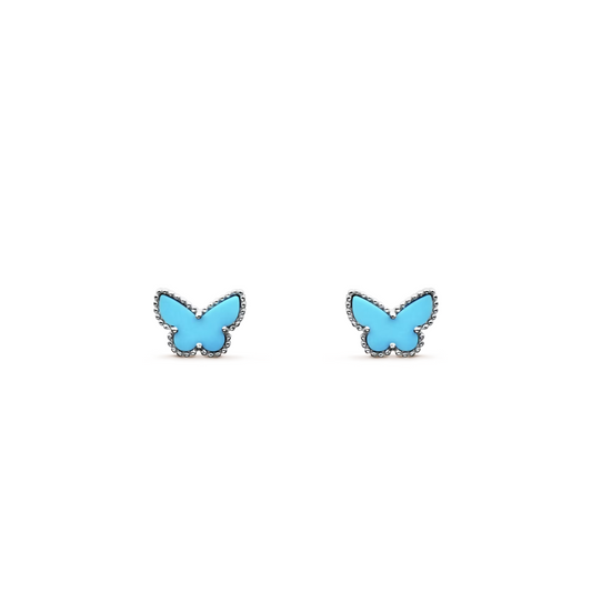 Van Cleef & Arpels Turquoise Butterfly Earrings